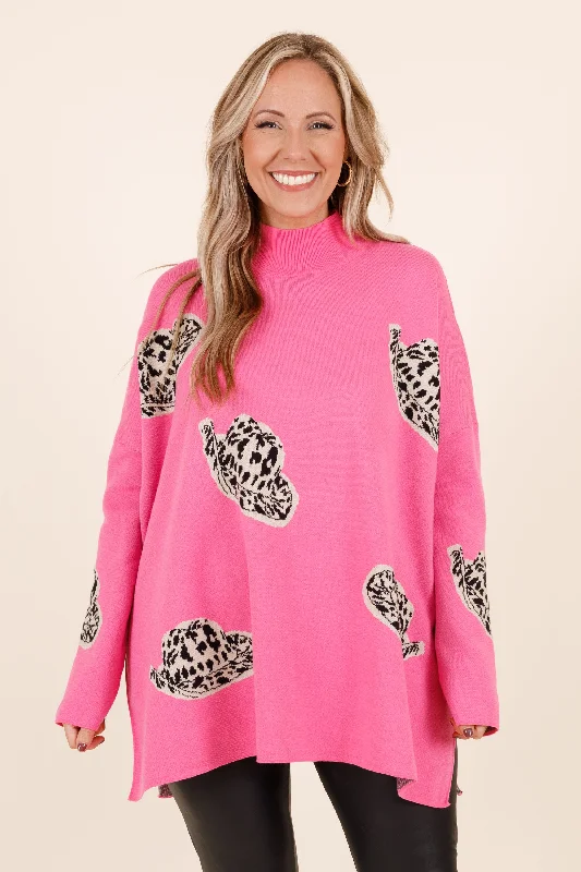 Shop Now Nobody Around Sweater, Pink
