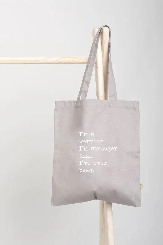 Reduced Rates "Warrior" Tote Bag
