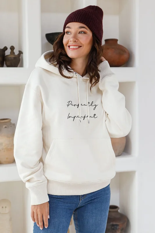 Now Available "Perfectly Imperfect" Luxury Hoodie