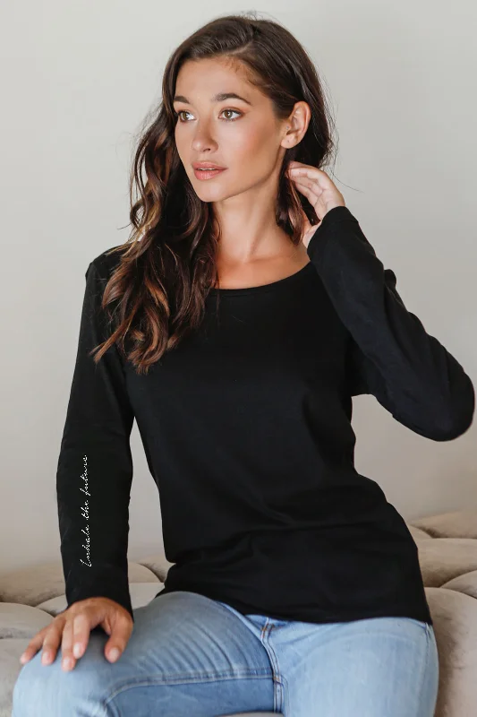 Massive Savings "Inhale Exhale" Long Sleeve Tee