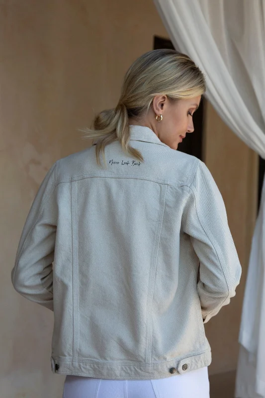 Weekend Discounts to Love "Never Look Back" Hemp Jacket