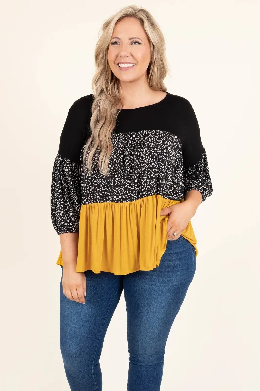 Mega Discount Potential Heartbreak Top, Black