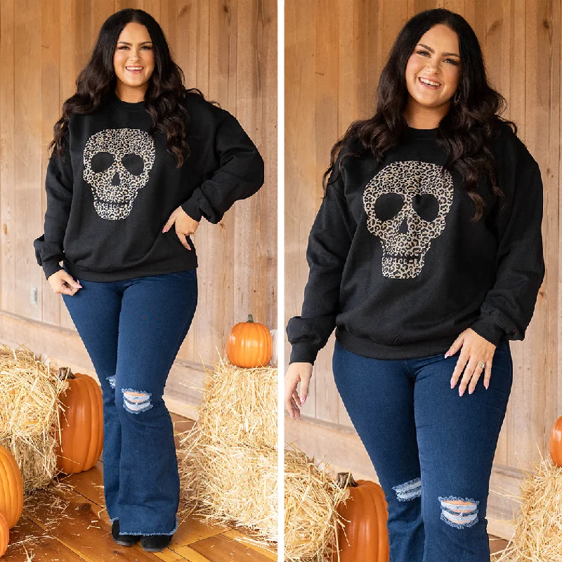 Reduced Price Bone To Be Wild Sweatshirt, Black