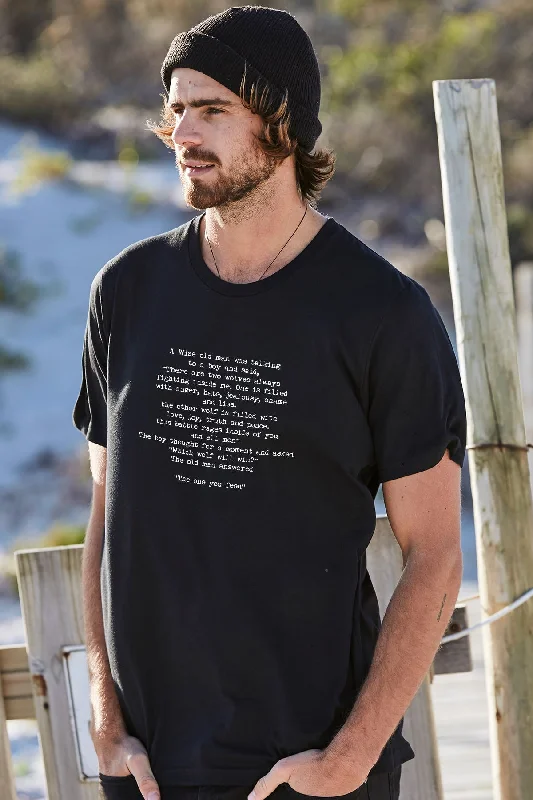 Weekend Deals That Dazzle "Wise Words" Mens Tee