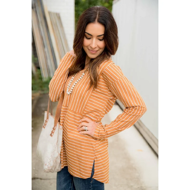 Fantastic Savings Mixed Striped Long Sleeve Tee