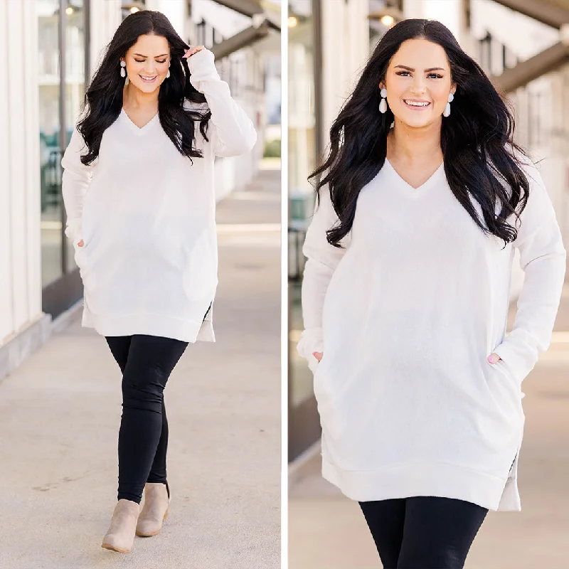 Weekend Savings Galore Marvelous Mind Top, Ivory