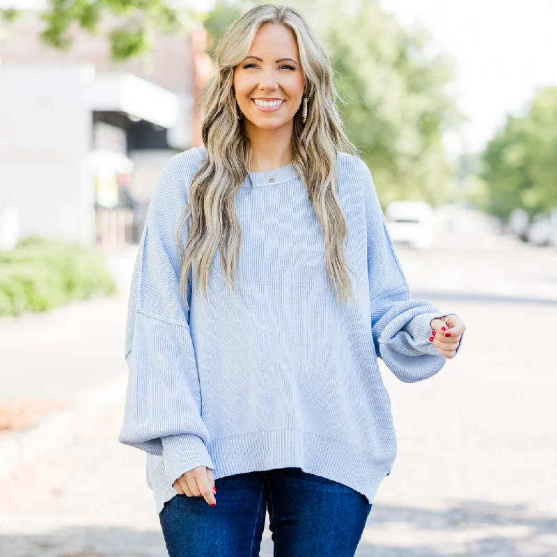Epic Value Magically Perfect Sweater, Light Blue