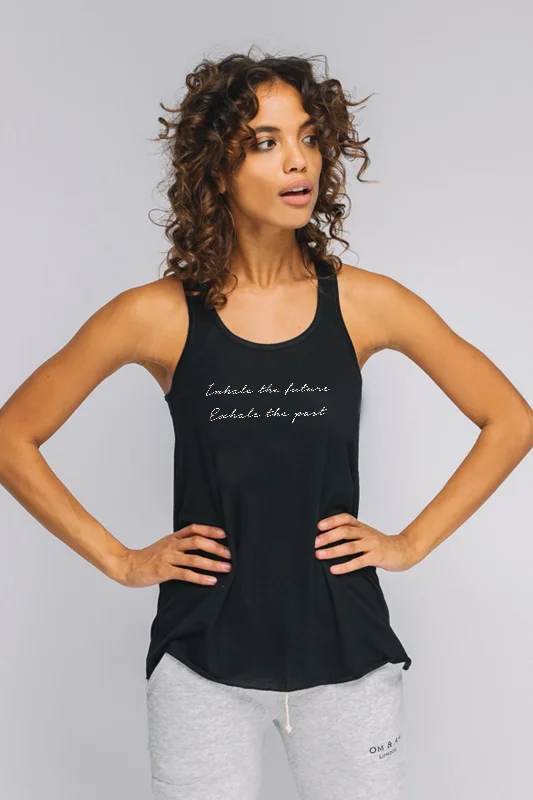 Unwind with Weekend Discounts "Inhale, Exhale" Flowy Tank