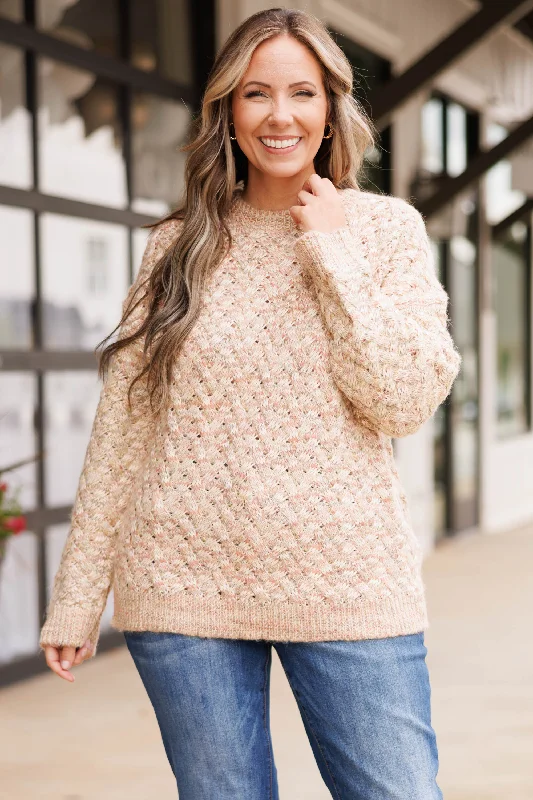 Lowest Rates Remember This Moment Sweater, Blush