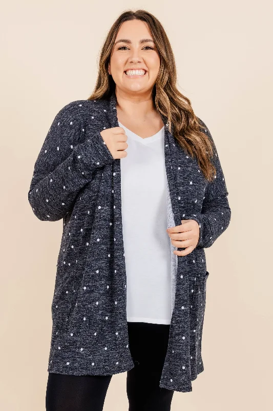 Stock Up On The Nose Cardigan, Navy