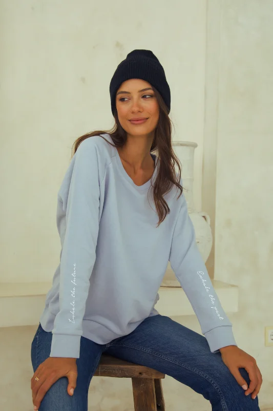 Super Bargain "Inhale Exhale" New Style Pullover