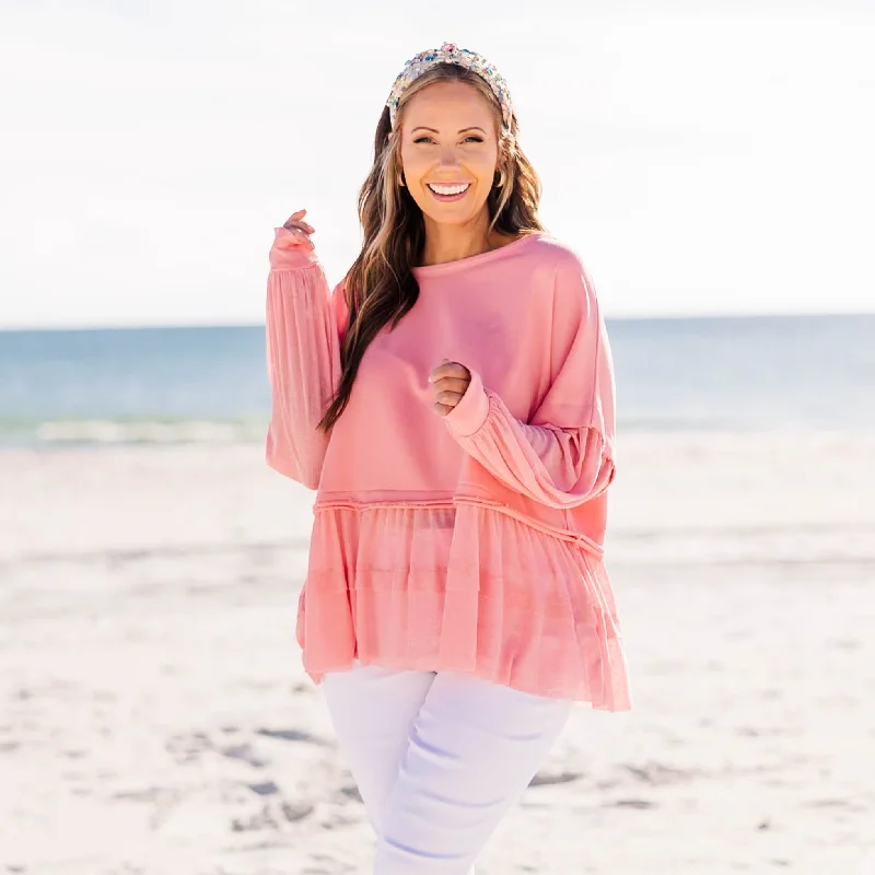 Reduced Price My Kind Of Fun Top, Pink