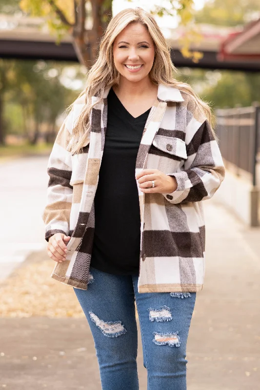 Online Deal Brisk Air Jacket, Taupe