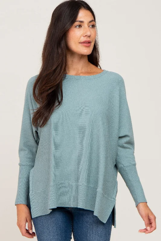 Unmissable Sale Jade Dolman Sleeve Side Slit Sweater