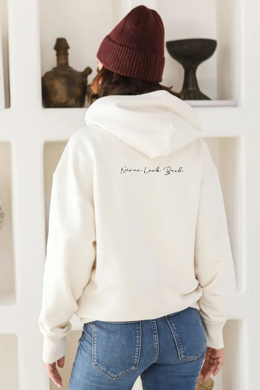Instant Savings "Never Look Back" Luxury Hoodie