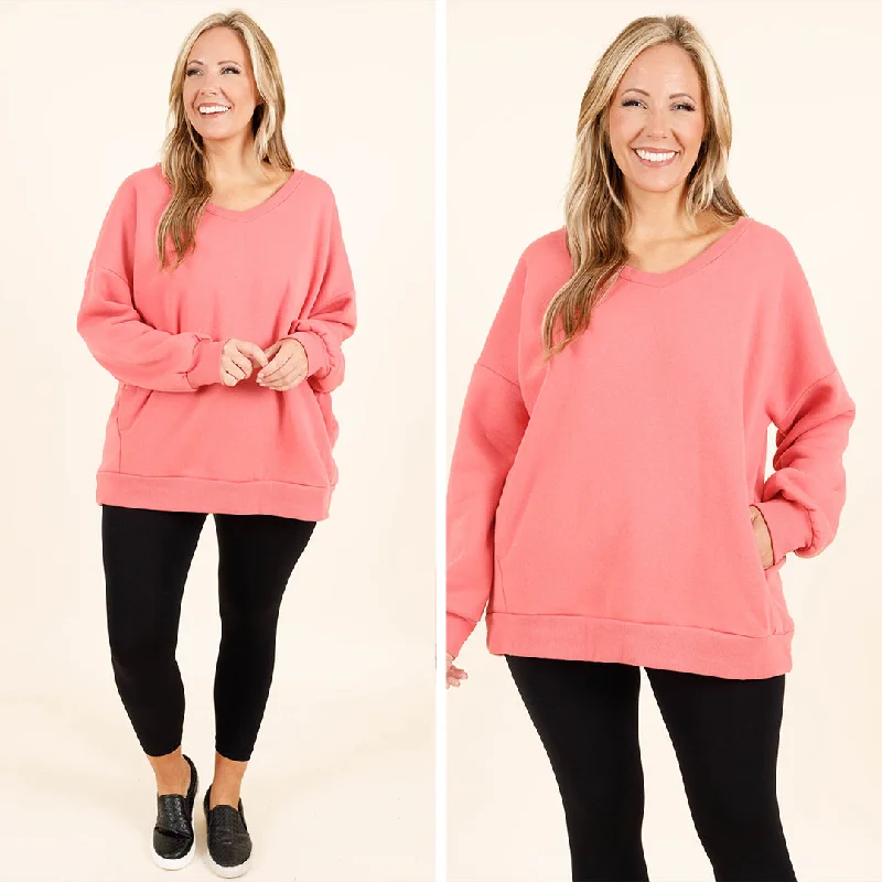 Year-End Clearance Very Special Sweatshirt, Desert Rose