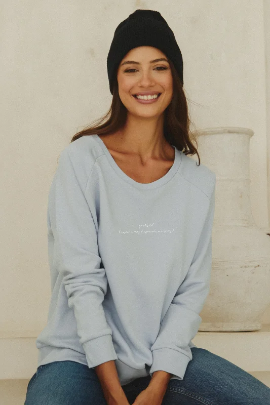 Midnight Sale "Grateful" New Style Pullover