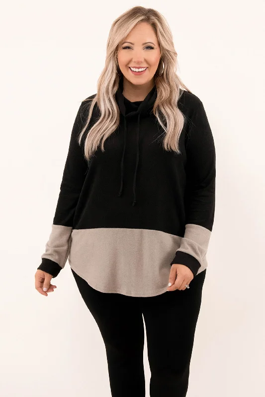 Weekend Discounts to Relish Call Me Foolish Top, Black