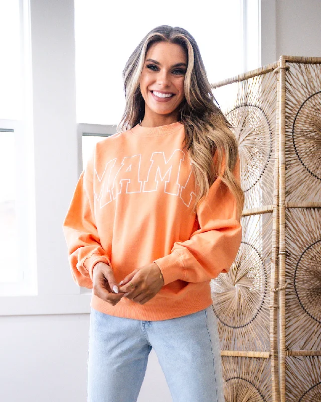Exclusive Offer Mama Tangerine Sweatshirt FINAL SALE