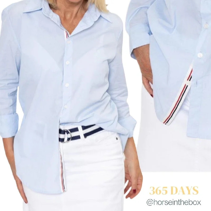 Weekend Deals You Can't Resist 365 Days Tape Detail Ladies Shirt