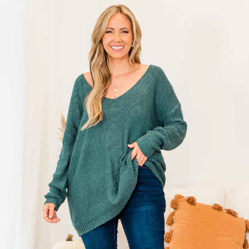 Weekend Steals Await Like A Cloud Sweater, Green