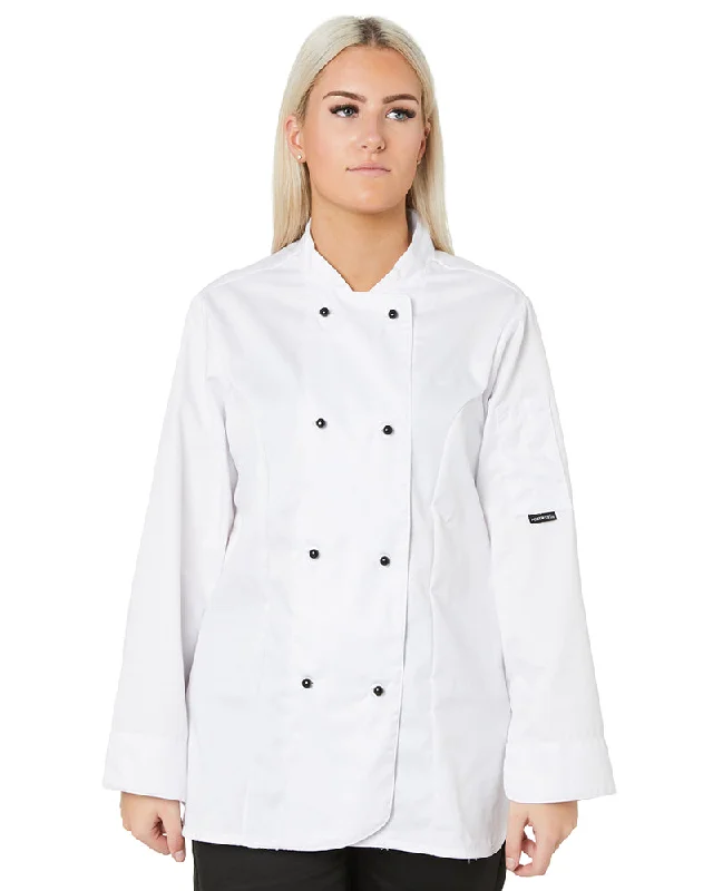 Weekend Specials to Snag Rachel Ladies Chefs Jacket - White