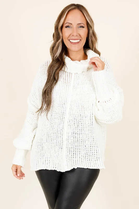 Huge Savings One, Two, Step Sweater, Off White