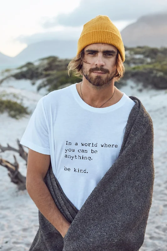 Weekend Discounts to Delight "Be Kind" Mens Tee