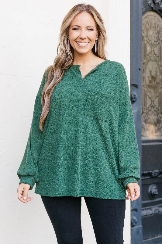 Weekend Deals That Wow I Will Redeem Myself Sweater, Hunter Green