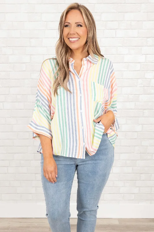 One-Day Only The One Top, Orange Multi