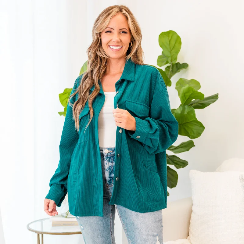 Weekend Deals That Wow I Love The Cold Jacket, Teal