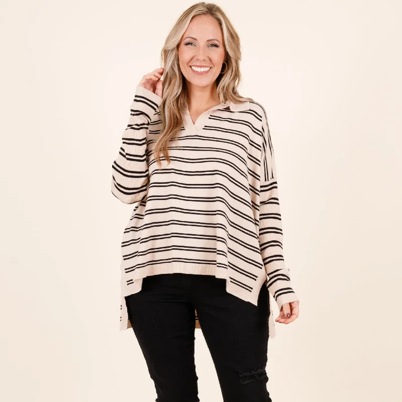 Weekend Savings Galore Suddenly Fine Top, Taupe-Black