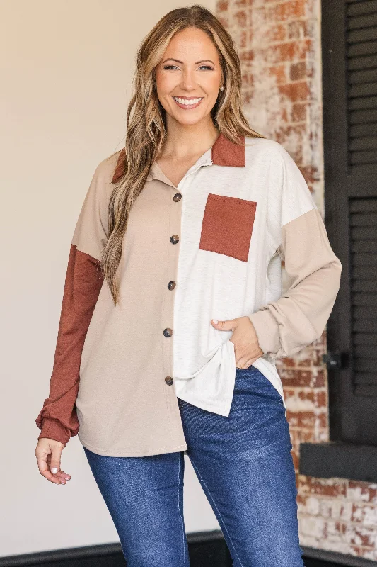 Weekend Discounts to Snag Admired Soul Shacket, Oatmeal