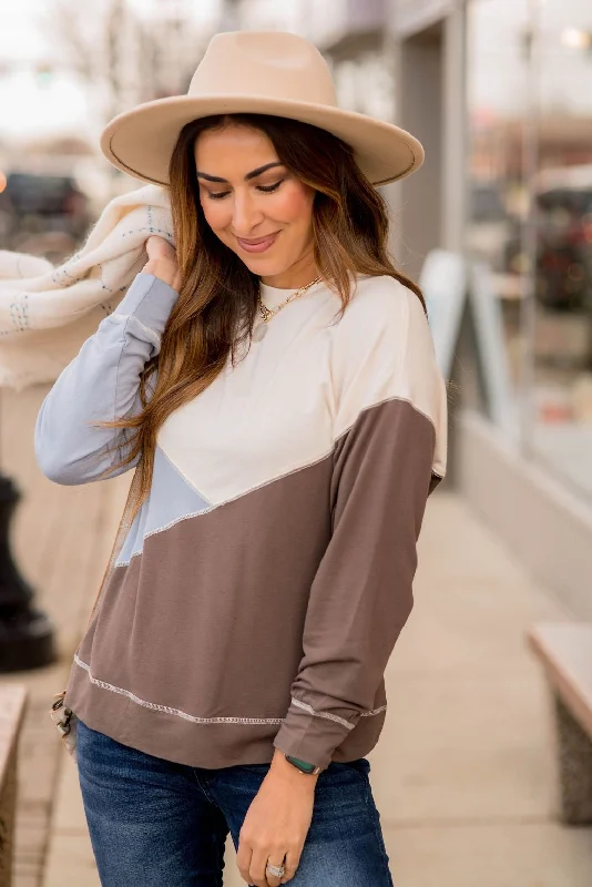 Buy Today Terrific Triangle Blocked Tee