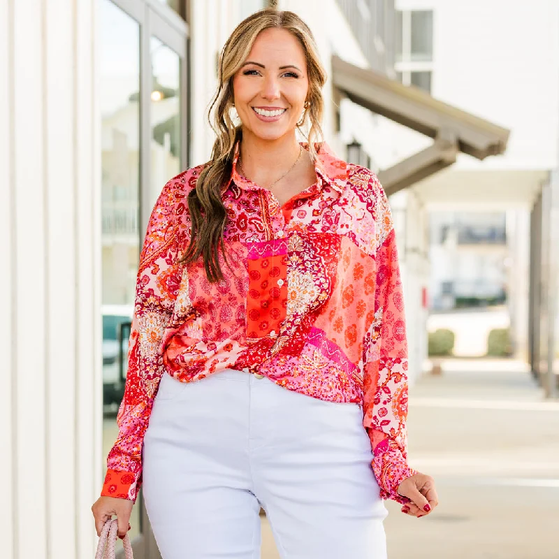 Savings Event Simple Thinking Top, Patch Print