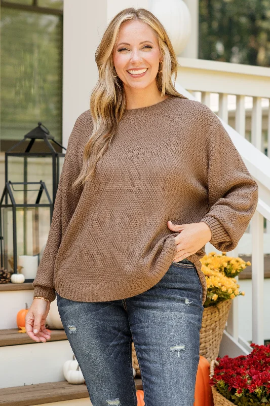 Reduced Price Fall For Me Sweater, Mocha