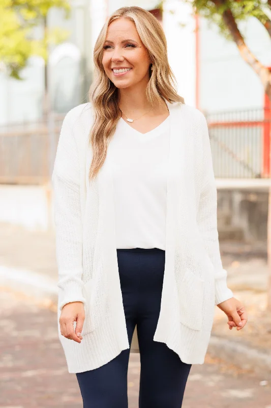 Sale Alert Brighter Than The Moon Cardigan, Cream