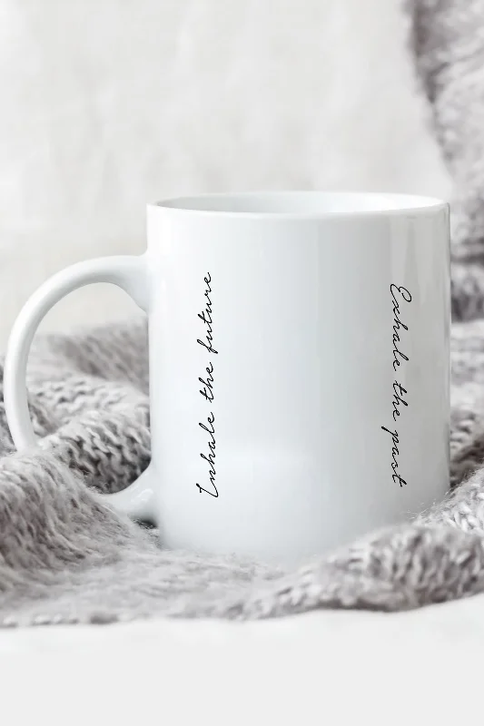 Time-Limited Offer "Inhale Exhale" cozy at home mug