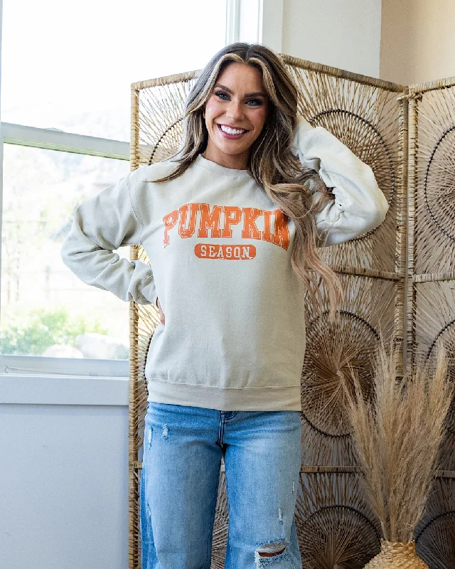 Weekend Savings Spree Pumpkin Season Sand Sweatshirt