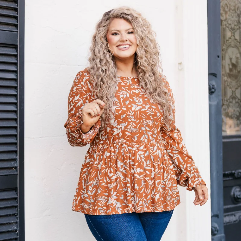 Weekend Savings Spectacle A Pure Heart Top, Rust