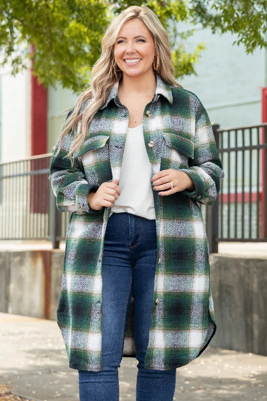 Today Only Outdoor Nights Coat, Green