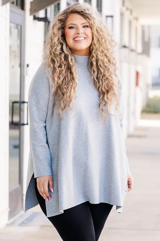 Deep Savings Notting Hill Sweater, Heather Gray