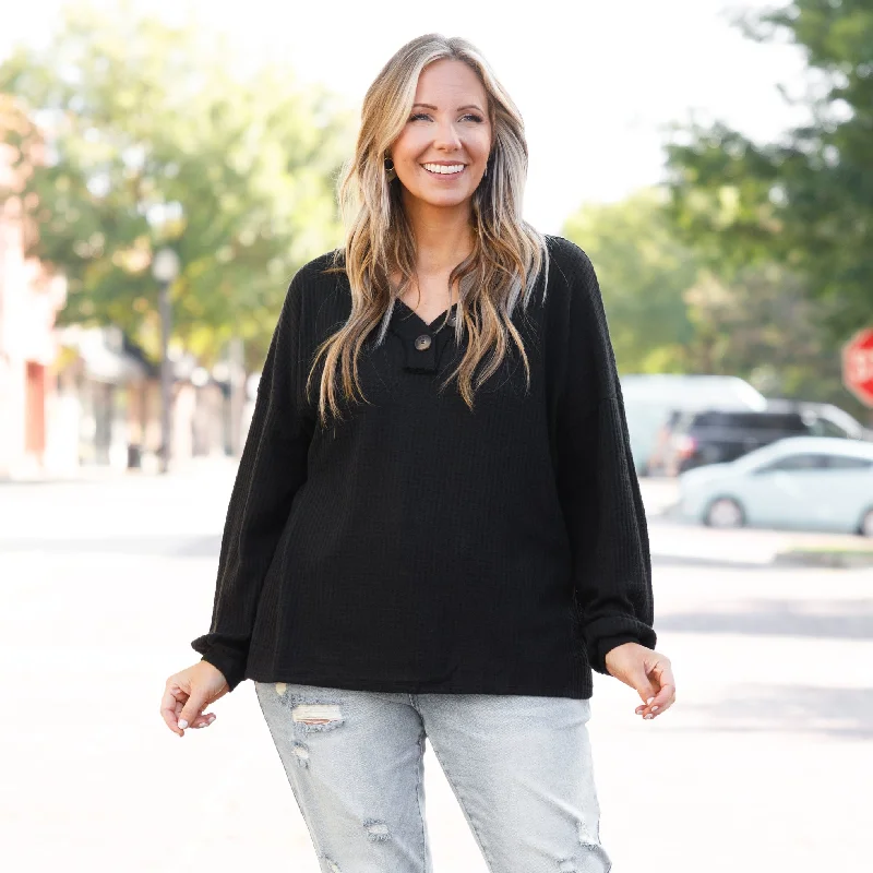 Now Available Fall Or Fly Sweater, Black