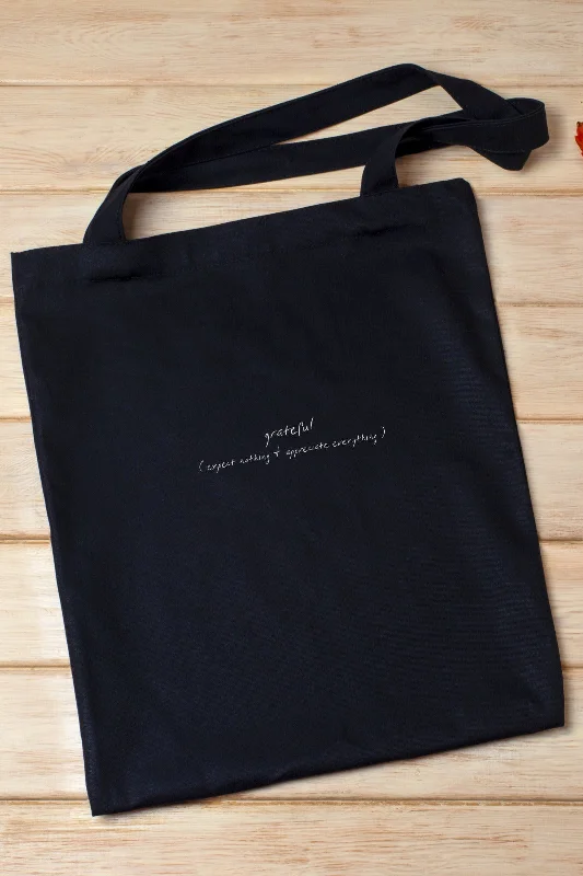 Weekend Bargains to Love "Grateful" Tote Bag