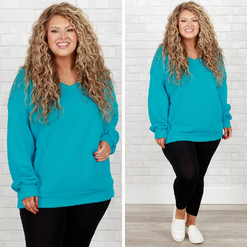 Instant Deal Very Special Sweatshirt, Ice Blue