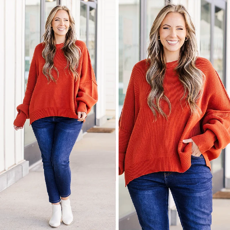 Weekend Bargains Galore Magically Perfect Sweater, Clay