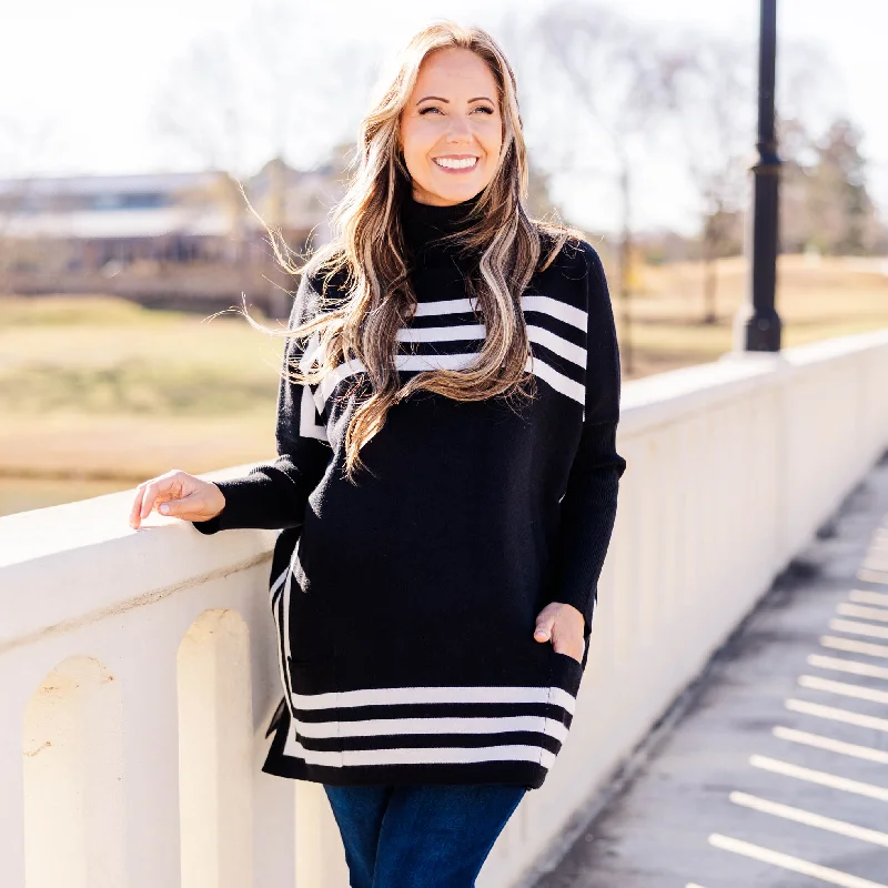 While Supplies Last Anything For My Baby Tunic, Black