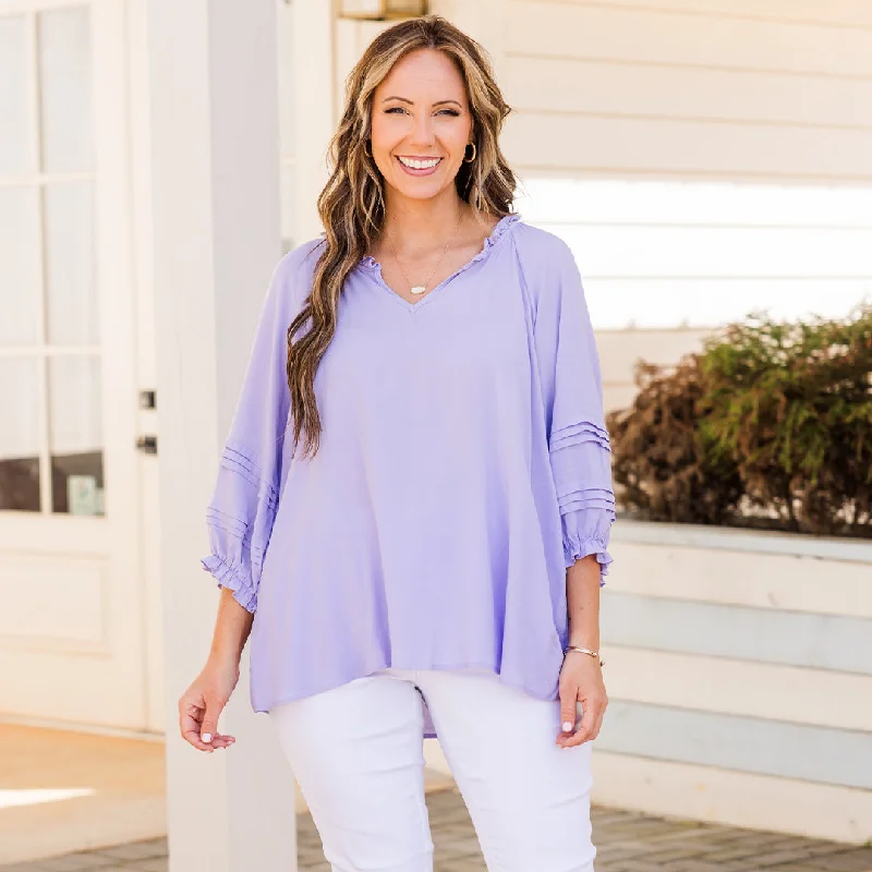 Crazy Deal Almost Ready Top, Lavender