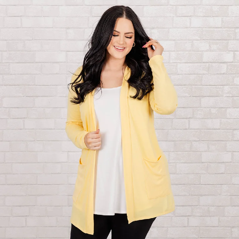 Best Choice Kindness And Compassion Cardigan, Dusty Banana