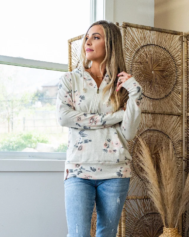 Weekend Specials to Cherish Ampersand Ave Head Over Heels HalfZip Sweatshirt